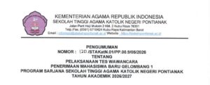 STAKat Negeri Pontianak Laksanakan Tes Wawancara PMB&hellip;