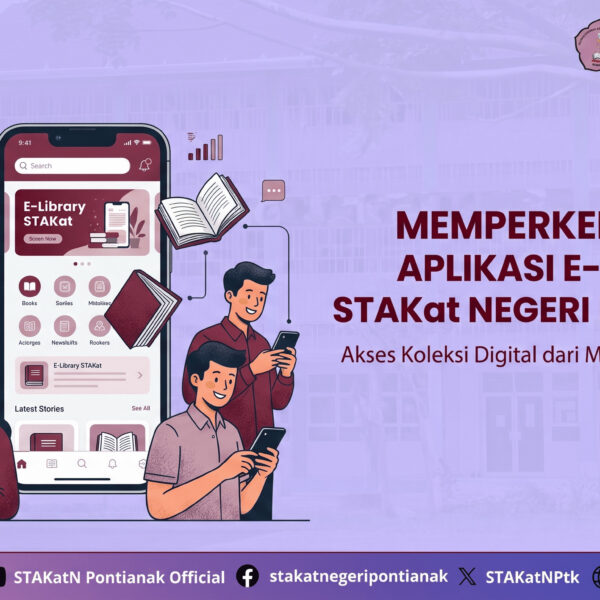 STAKat Negeri Pontianak Luncurkan Aplikasi E-Library: Akses Ribuan Literatur Kini dalam Genggaman!