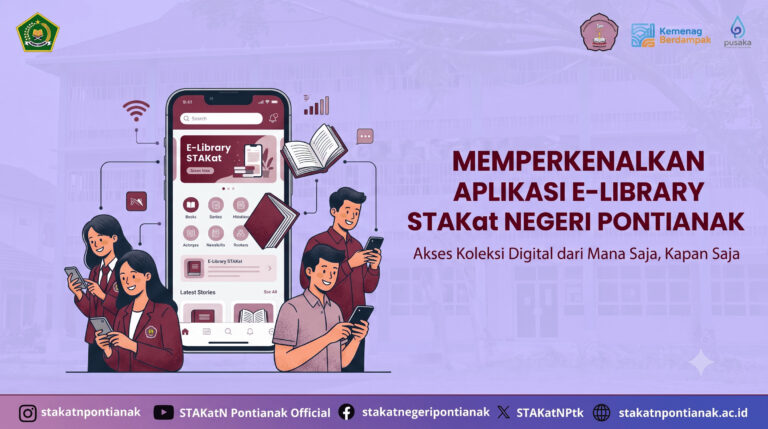 STAKat Negeri Pontianak Luncurkan Aplikasi E-Library: Akses Ribuan Literatur Kini dalam Genggaman!